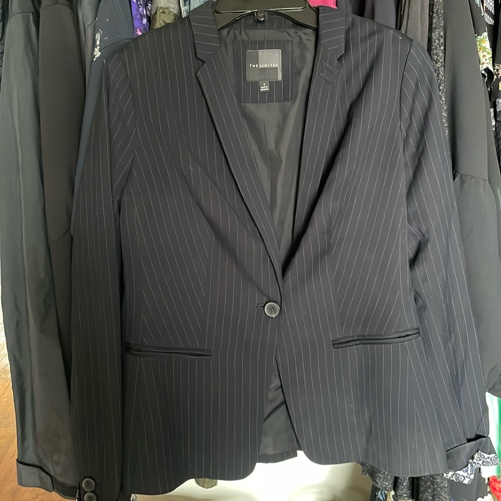 The Limited pinstripe blazer